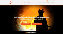 Desktop Screenshot of minkon-international.com